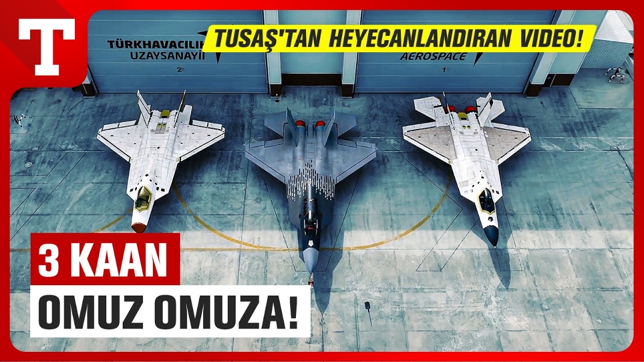 TUSAŞ'tan Yıl Dönümü Paylaşımı! 3 Prototip Yan Yana Sahneye Çıktı-Türkiye Gazetesi