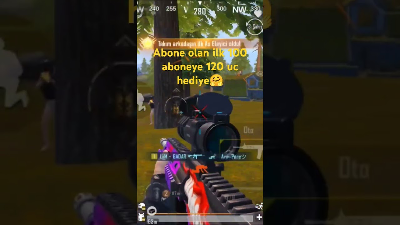 abone olan ilk 100 aboneye özel 120 üç hediye🥶❣️♥️ 