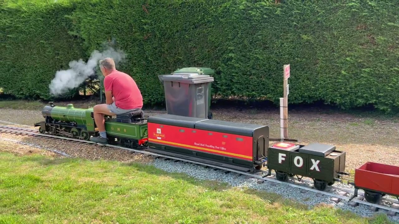 North Norfolk Miniature Railway Completion & First Test Run