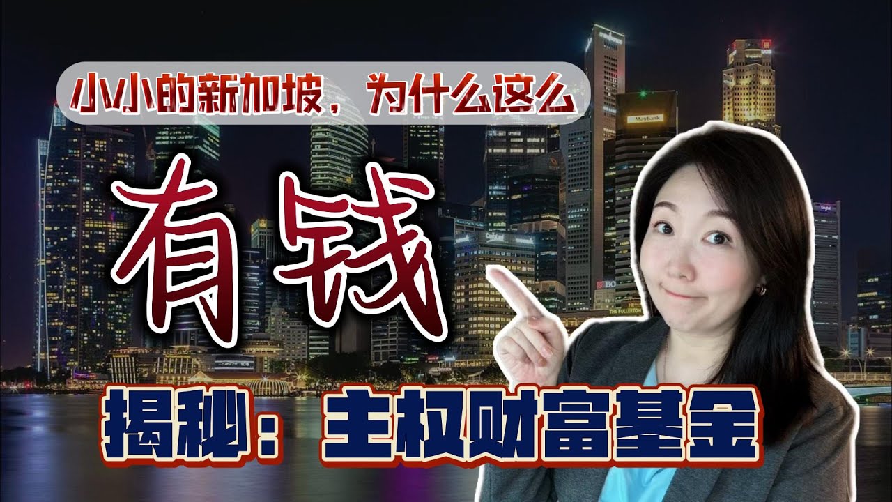 新加坡这么小，可为什么这么有钱？解密：新加坡主权财富基金。跟着新加坡政府学投资理财！