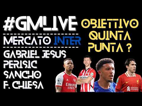 Video MERCATO INTER - G.JESUS, PERISIC,SANCHO,F.CHIESA - OBIETTIVO QUINTA PUNTA ?