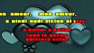 Video thumbnail of "Gigi d'alessio - Mon Amour - con parole.flv"