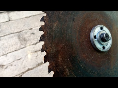Как быстро заточить (поправить) циркулярную пилу