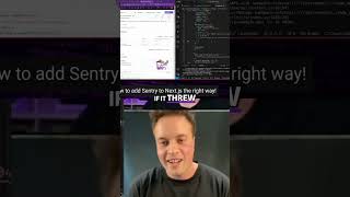 Sentry: Debug Front-End Errors with Our API #shorts