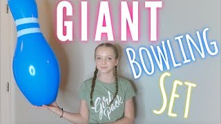 GIANT INFLATABLE BOWLING | Bryleigh Anne