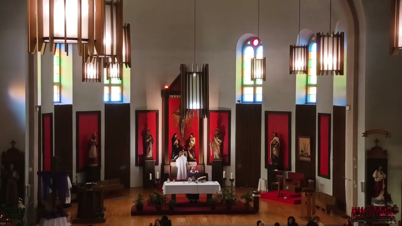 Messe St Léonard 8 mars je veux suivre Jésus, venez boire à la Fontaine 