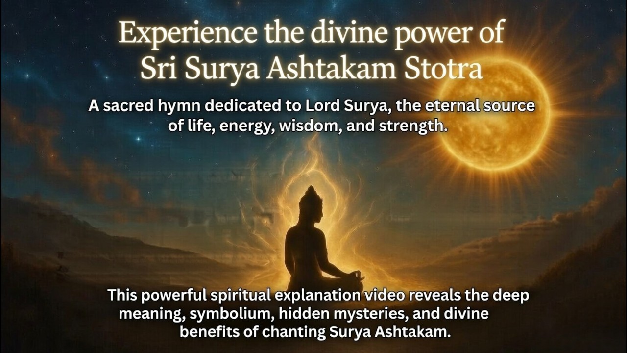 Sri Surya Ashtakam Hidden Secret 🤯 | ಸೂರ್ಯದೇವರ ದಿವ್ಯ ರಹಸ್ಯ!
