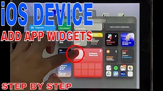 ✅ How To Add App Widgets To Your Home Screen In iOS 🔴 screenshot 5
