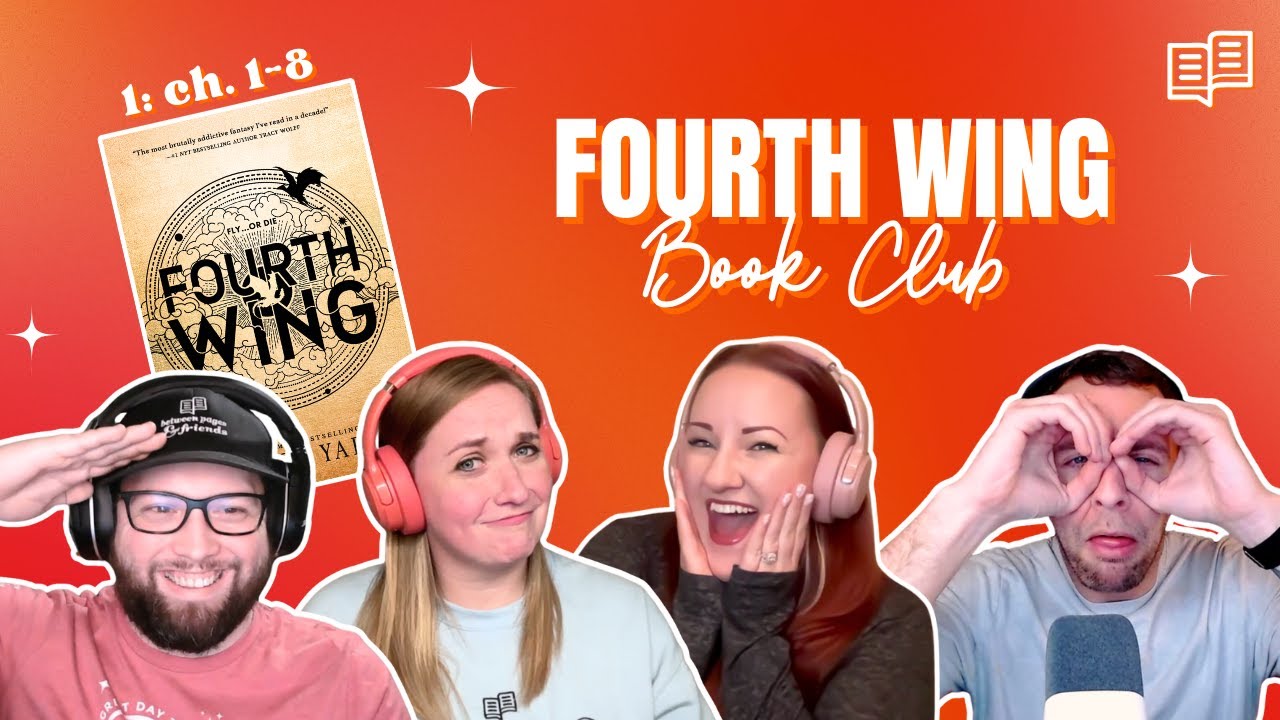 1: Fourth Wing book club, ch. 1-8 | Between Pages & Friends Podcast