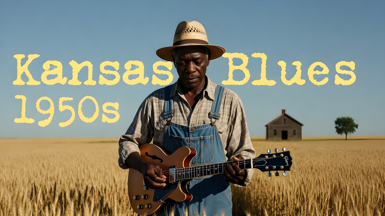 🎸 Kansas Blues 1950s – Raw Electric Blues Guitar from the Heartland (Full Album)