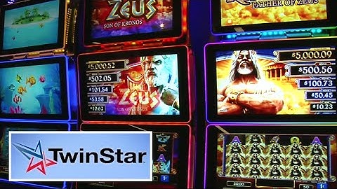 TwinStar Slot Machine Cabinet from Scientific Games