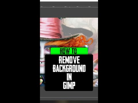 GIMP How to remove any background