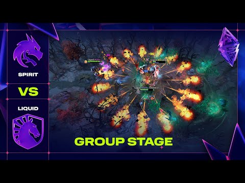 GROUP STAGE! SPIRIT vs LIQUID - Official Highlights - BLAST Slam I Dota 2