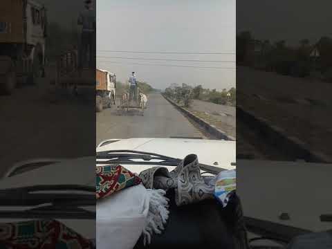 ghugus to wani road travelling