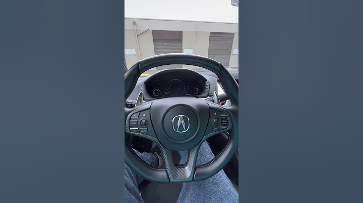 How to drive an Acura NSX