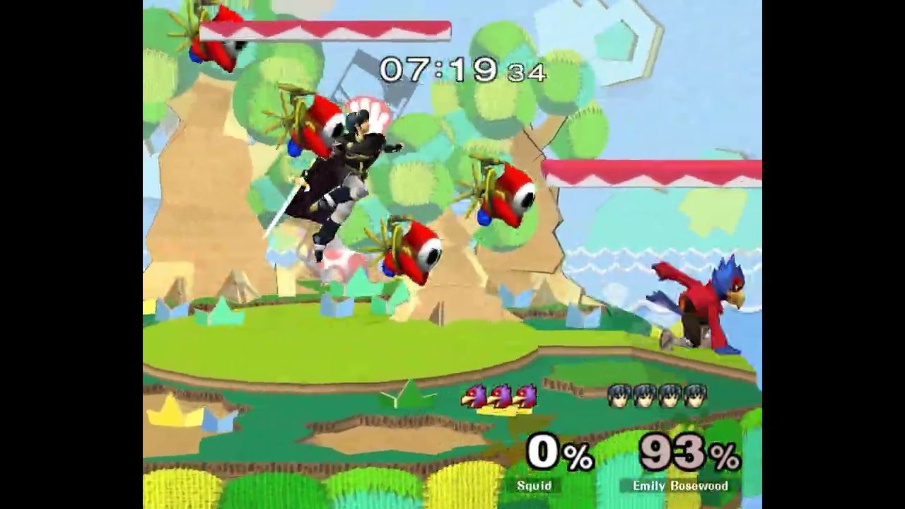 Lab Monster 89 Bracket WQF – Squid ⟮Falco, Yoshi⟯ vs Emily Rosewood ⟮Marth⟯