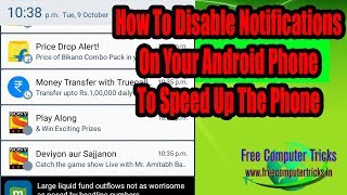 How To Disable Notifications On Your Android Phone To Speed Up The Phone screenshot 4