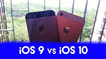 iOS 9 vs iOS 10(iPhone 5s) - Should You Upgrade?