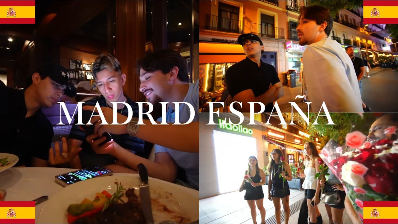 Lonche y Wilito enfermos por las calles de Madrid España buscando cena FT Chanty 🇪🇸🔥🦠(muchas quejas)