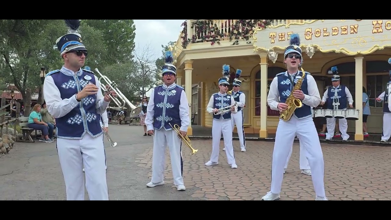 Frontierland with the Disneyland Band 