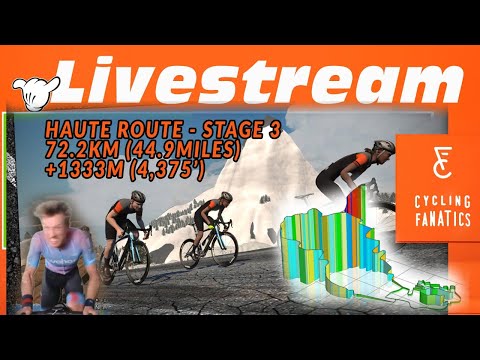 LIVE ZWIFT - HAUTE ROUTE STAGE 3 / THE PRETZEL /