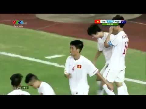 Vietnamese Messi   Cong Phuong Goal U19 Vietnam vs U19 Australia 1 0 5th September 2014