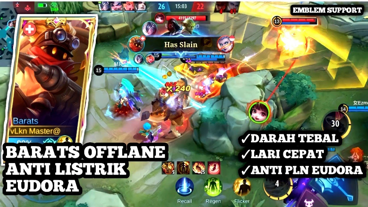 TOP BARATS OFFLANE||top global barats 2022 barats offlane gameplay