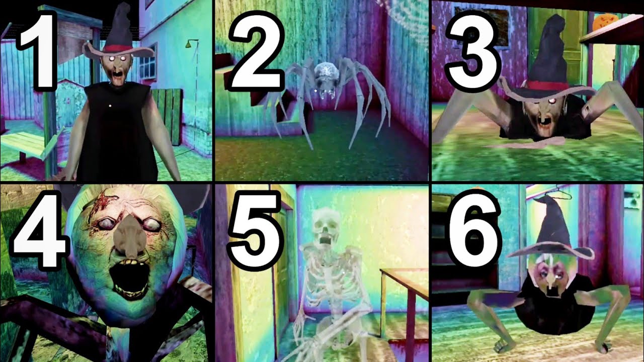 Granny New Update 1.8.6 All Jumpscares | All New Ways To Die In Granny 1.8.6