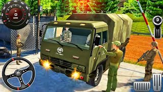 Army Truck Driver Simulator 3D - US Military Soldier Duty Transporter Driving - Android GamePlay screenshot 5