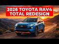 Complete Redesign Details For The 2026 Toyota RAV4