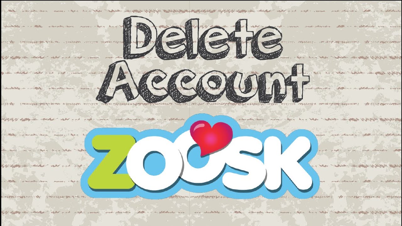 How To Delete Zoosk Account