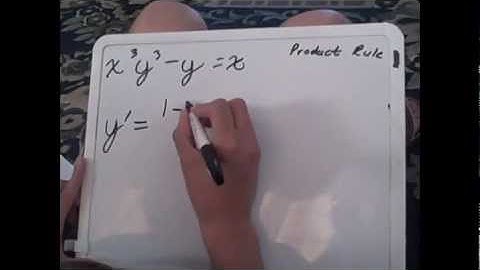 Implicit Differentiation Part 2