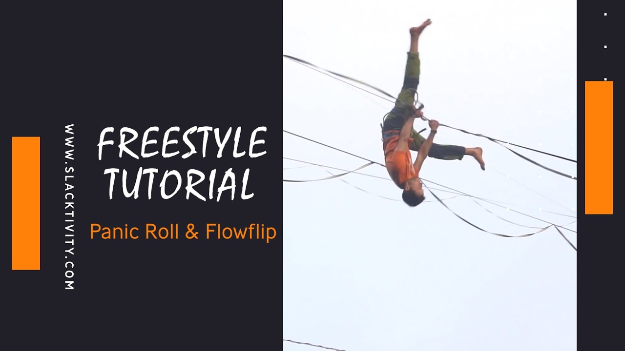 Highline-Tutorial: Panic-Roll and Flow-Flip