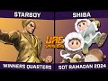 Starboy kazuya vs shiba ice climbers  smash on titan ramadan 2024