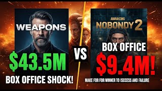Weapons Crushes Nobody 2: The August 2025 Box Office Shocker!