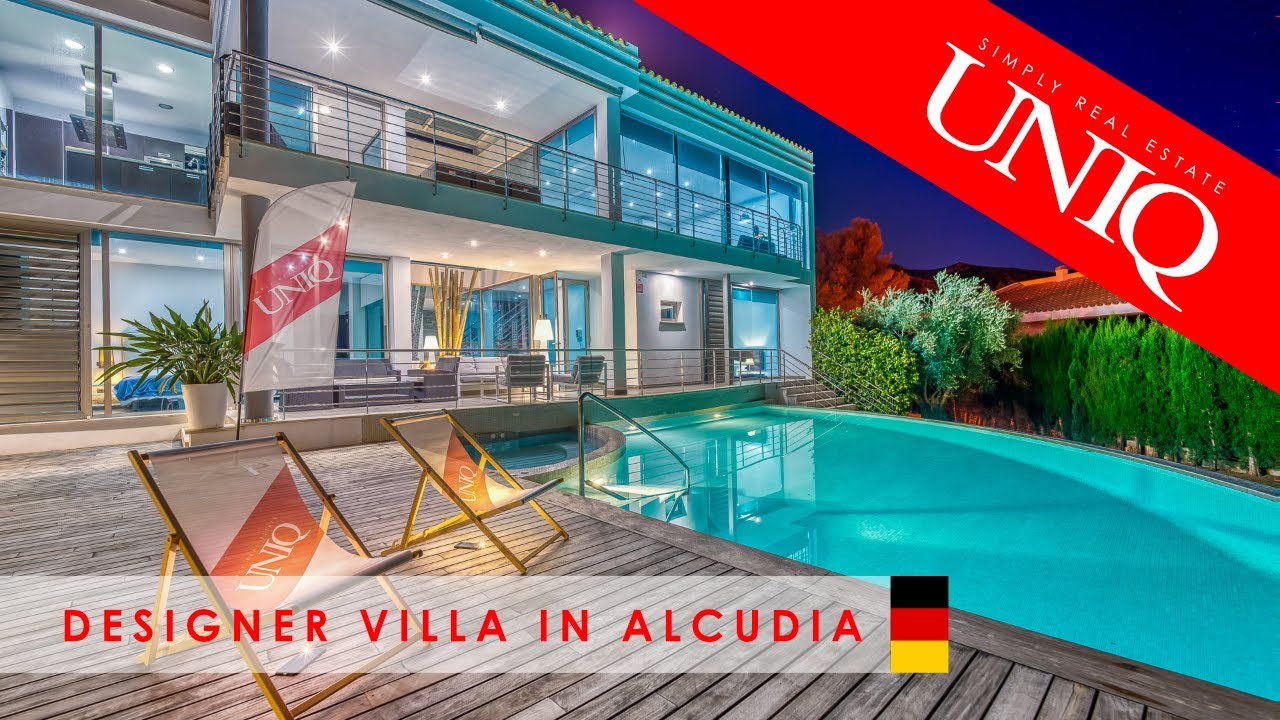 UNIQ Villa in Bon Aire Alcudia zu verkaufen YouTube