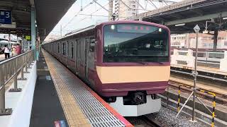 E531系0番台カツK423編成取手発車