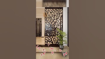 living room partition | wooden partition | partition design #partitiondesign #shorts #wooden #short
