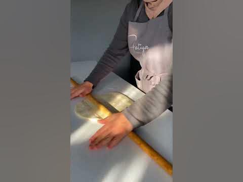 Слоеное тесто на самсу - YouTube