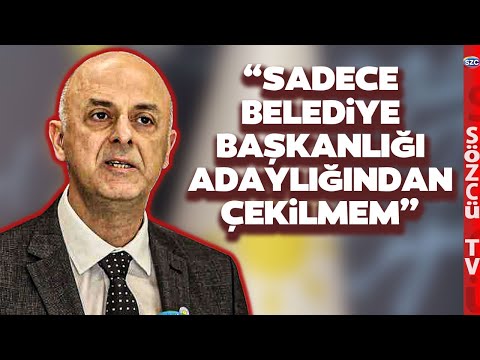 Ümit Özlale'den Gündemi Sarsacak İzmir Sözleri! 'GERİ ÇEKİLMEM'