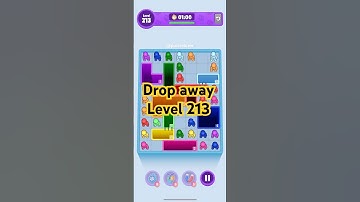 Drop away level 213 #walkthrough #puzzle #gameplay #dropaway #level213