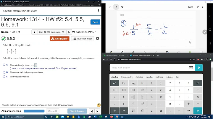College Algebra - MyLab Math - HW#2: Question #8