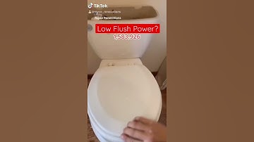 Do You Have Low Flush Power? #shorts #tutorial #short