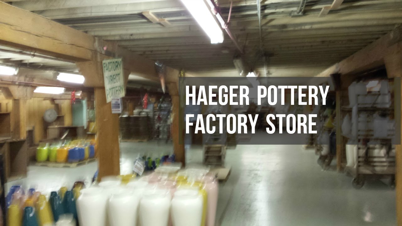 STORE TOUR: Haeger Pottery Factory Store, East Dundee IL - YouTube