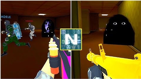 Nextbots Sandbox in Backrooms Shooter Gameplay 400 ,Sandbox Android Games  ios Walkthrough Simulator