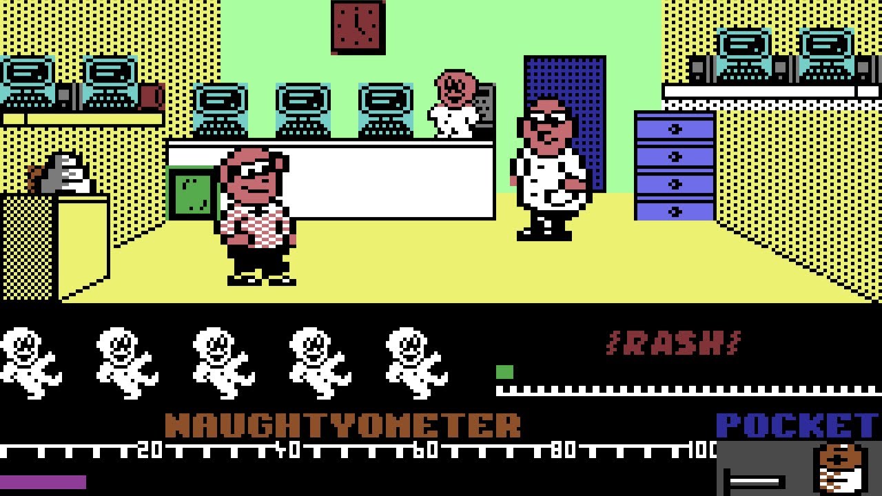 Jack the Nipper Longplay (C64) [QHD]