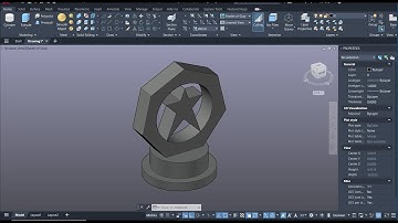 TROPHY DESIGN ON AUTOCAD | AUTOCAD 3D MODEL