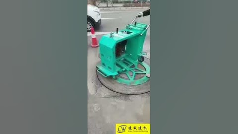 Asphalt Road Cutting Machine for Manhole Mouth Cutting