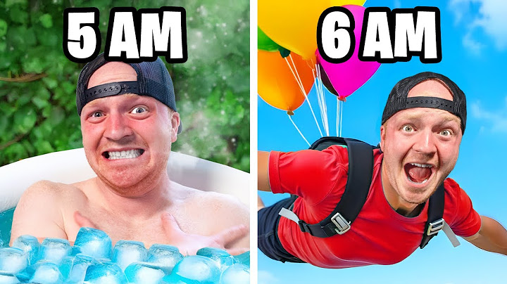 I Tested EXTREME Morning Routines!