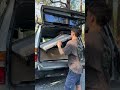 80 series land crusier sliding bed 🛌